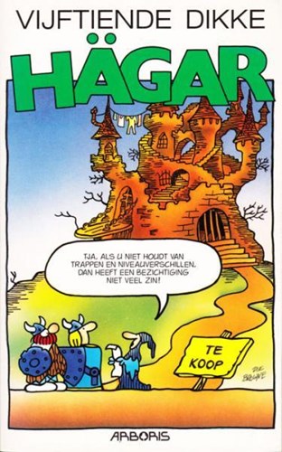 Dikke Hägars 15 - Vijftiende dikke Hagar, Strippocket, Eerste druk (1995) (Arboris)