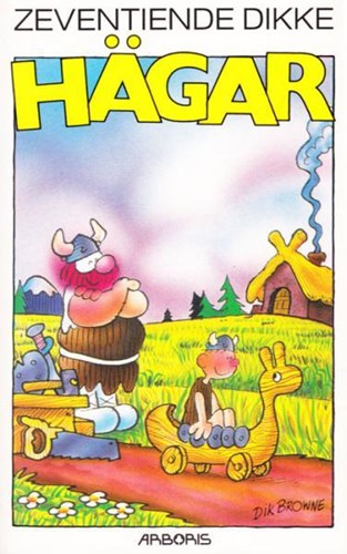 Dikke Hägar 17 - Zeventiende dikke Hagar, Strippocket, Eerste druk (1996) (Arboris)