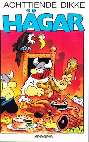 Dikke Hägar 18 - Achttiende dikke Hagar, Strippocket, Eerste druk (1996) (Arboris)
