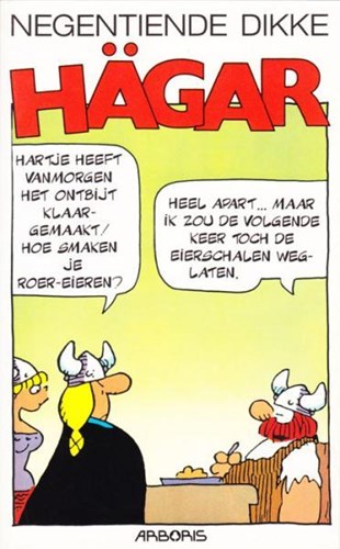 Dikke Hägar 19 - Negentiende dikke Hagar, Strippocket, Eerste druk (1997) (Arboris)