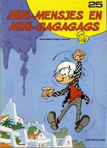 Mini-Mensjes 25 - De Mini-Mensjes en mini-gagagas, Softcover, Eerste druk (1989) (Dupuis)