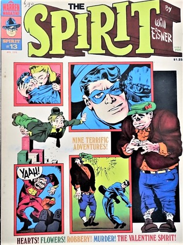 Spirit, the - Magazine 13 - Nine terrific adventures, Softcover, Eerste druk (1976) (Warren Publishing Company)
