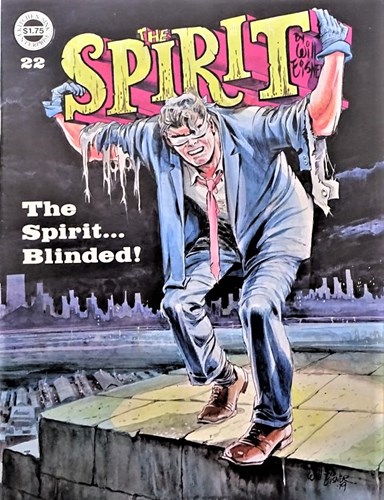 Spirit, the - Magazine 22 - The Spirit blinded, Softcover, Eerste druk (1979) (Kitchen Sink Press)