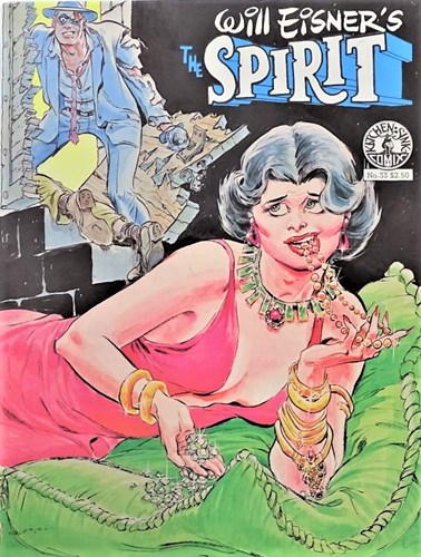 Spirit, the - Magazine 33 - The Spirit's Dictionary for Adult Comic Book Readers, Softcover, Eerste druk (1982) (Kitchen Sink Press)