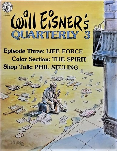 Will Eisner - Quarterly 3 - Quarterly 3, Softcover, Eerste druk (1984) (Kitchen Sink Press)