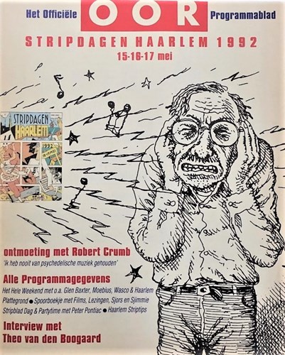 Robert Crumb - Collectie  - Programma stripdagen Haarlem 1992, Softcover, Eerste druk (1992) (Stichting Beeldverhaal Nederland)