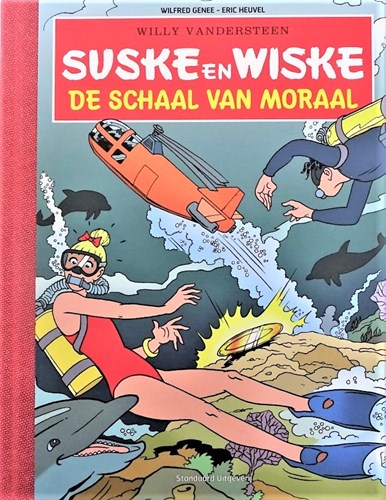 Suske en Wiske - S.O.S. kinderdorpen - Nederlands 2 - De Schaal van Moraal, Luxe+gesigneerd, Eerste druk (2016) (Standaard Uitgeverij)