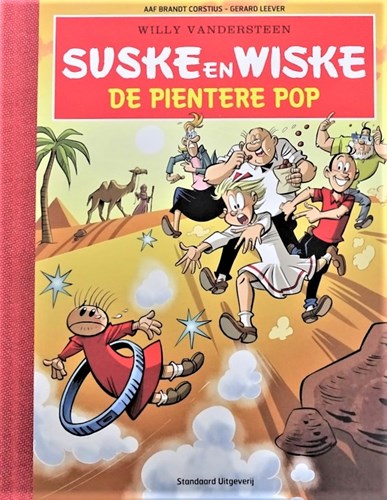 Suske en Wiske - S.O.S. kinderdorpen - Nederlands 4 - De Pientere Pop, Luxe+gesigneerd, Eerste druk (2016) (Standaard Uitgeverij)