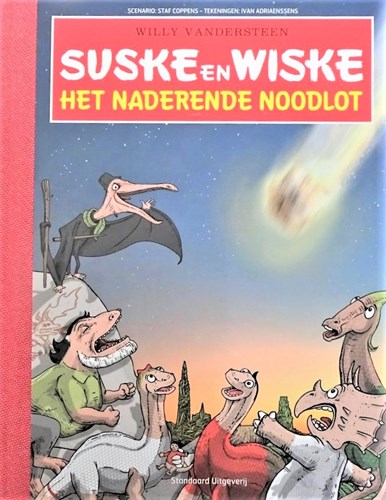 Suske en Wiske - S.O.S. kinderdorpen Vlaams 4 - Het Naderende Noodlot, Luxe+gesigneerd, Eerste druk (2015) (Standaard Uitgeverij)