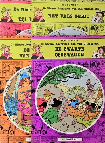 Magnum reeks  - De nieuwe avonturen van Tijl Uilenspiegel - 4 delen compleet, Softcover, Eerste druk (1984) (De Dageraad)