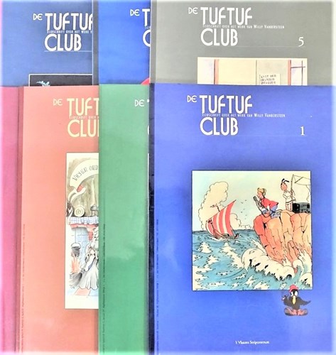 Tuftuf club, de  - Complete serie van 7 delen, Softcover, Eerste druk (1996) (Vlaams Stripcentrum)