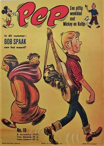 Pep - Jaargang 1962 10 - 1962 - No. 10, Softcover, Eerste druk (1962) (De Geïllustreerde Pers)