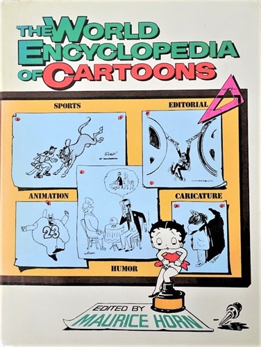 Encyclopedias  - The world Encyclopedia of cartoons, Hc+stofomslag, Eerste druk (1980) (Chelsea house publishers)