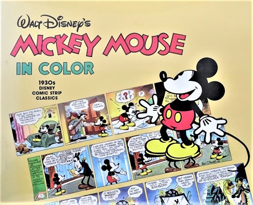 Walt Disney - Diversen  - Mickey Mouse in color, Hc+stofomslag, Eerste druk (1988) (Pantheon)