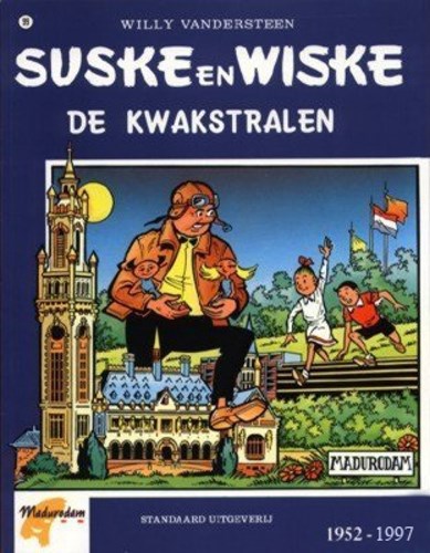 Suske en Wiske - Reclame 1 - De kwakstralen, Softcover, Eerste druk (1997) (Standaard Uitgeverij)