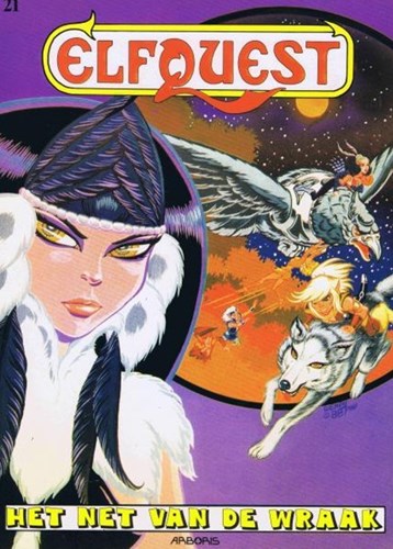 Elfquest 21 - Het net van de wraak, Softcover, Eerste druk (1990) (Arboris)