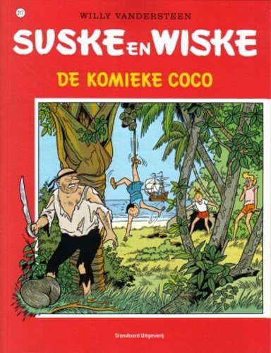 Suske en Wiske 217 - De komieke Coco, Softcover, Vierkleurenreeks - Softcover (Standaard Uitgeverij)