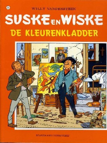 Suske en Wiske 223 - De kleurenkladder, Softcover, Eerste druk (1990), Vierkleurenreeks - Softcover (Standaard Uitgeverij)