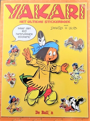Yakari - Spelletjesboeken  - Yakari Stickerboek, Softcover (De Ballon)