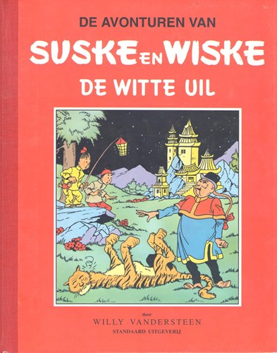 Suske en Wiske - Klassiek Rode reeks - Ongekleurd 9 - De Witte Uil, Hardcover (Standaard Uitgeverij)