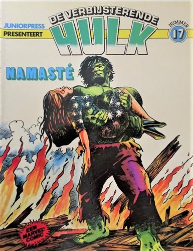Verbijsterende Hulk, de - Albums 17 - Namasté, Softcover, Eerste druk (1981) (Juniorpress)