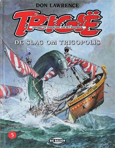 Trigië - Big Balloon 5 - De slag om Trigopolis, Hardcover, Trigië - Integrale uitgave Hc (Big Balloon)