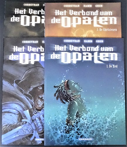 Verbond van de opalen, het  - Deel 1 tot en met 4 compleet, Softcover, Eerste druk (2005) (Dargaud)