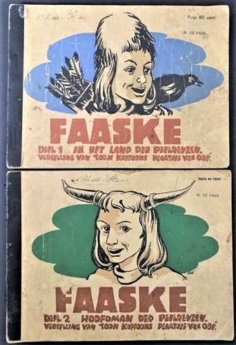 Faaske  - Faaske - Deel 1 en 2 compleet, Softcover (Uitgeverij Oost-Brabant)