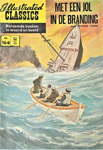 Illustrated Classics 164 - Met een jol in de branding, Softcover, Eerste druk (1964) (Classics International)