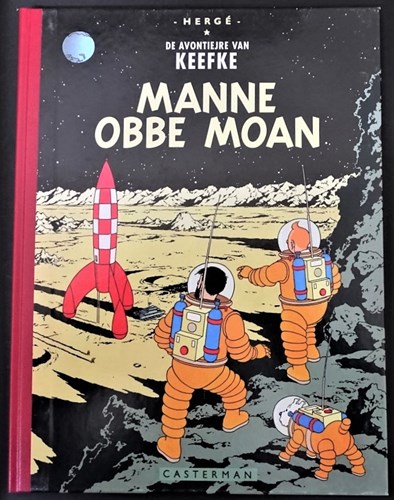 Kuifje - Anderstalig/Dialect   - Manne Obbe Moan - Hasselts dialect, Hardcover (Casterman)