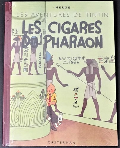 Kuifje 4 - Les Cigares du Pharaon, Hardcover, Kuifje - Facsimile Z/W (Casterman)