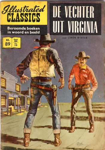 Illustrated Classics 89 - De vechter uit Virginia, Softcover, Eerste druk (1959) (Classics International)