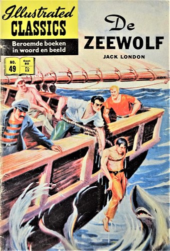 Illustrated Classics 49 - De Zeewolf, Softcover, Eerste druk (1958) (Classics International)