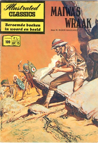 Illustrated Classics 199 - maiwa's wraak, Softcover, Eerste druk (1972) (Classics Nederland (dubbele))