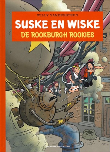 Suske en Wiske 368 - De Rookburgh Rookies, Hc+prent, Vierkleurenreeks - Luxe (Standaard Uitgeverij)