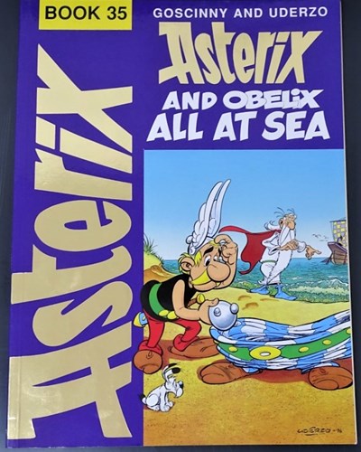 Asterix - Engelstalig  - Asterix and Obelix all at sea, Softcover, Eerste druk (1997) (Hodder and Stoughton)