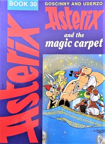 Asterix - Engelstalig  - Asterix and the magic carpet, Softcover, Eerste druk (1988) (Hodder and Stoughton)