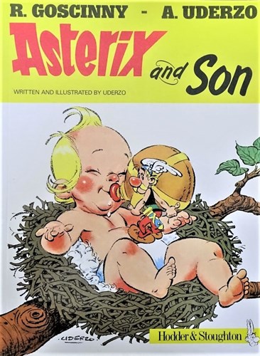 Asterix - Engelstalig  - Asterix and son, Softcover, Eerste druk (1983) (Hodder and Stoughton)