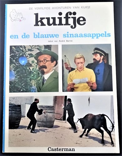 Kuifje - Filmboeken 2 - Kuifje en de blauwe sinaasappels, Softcover (Casterman)