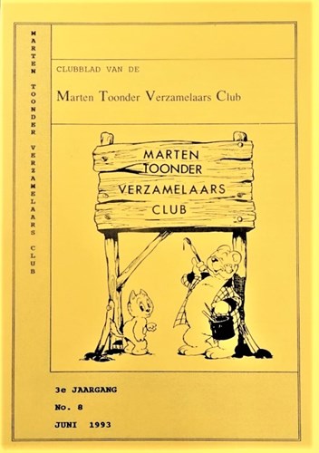 MTVC clubblad - Toondertijd  8 - Jaargang 1993, Softcover (Marten Toonder Verzamelaars Club)