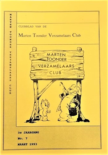 MTVC clubblad - Toondertijd  7 - Jaargang 1993, Softcover (Marten Toonder Verzamelaars Club)