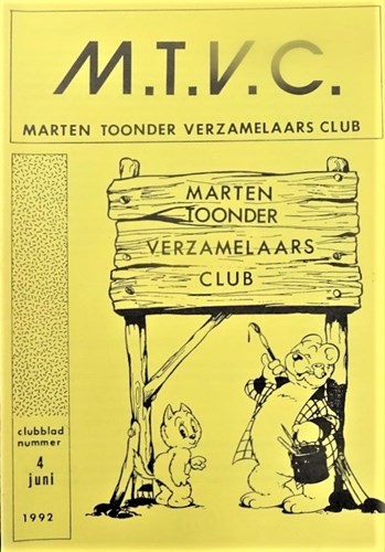 MTVC clubblad - Toondertijd  4 - Jaargang 1992, Softcover (Marten Toonder Verzamelaars Club)