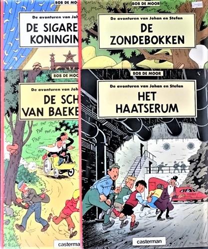 Johan en Stefan  - Casterman serie - 4 delen compleet, Softcover (Casterman)