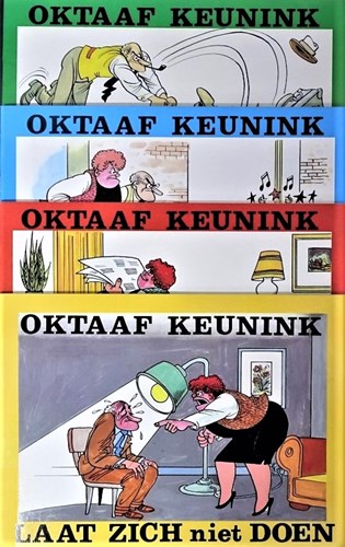 Oktaaf Keunink - Het Volk 2e reeks  - Complete serie van 4 delen, Softcover (Het Volk)