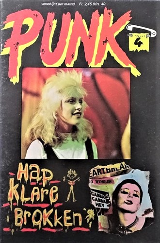 Punk 4 - Hapklare brokken, Softcover, Eerste druk (1977) (Sari)