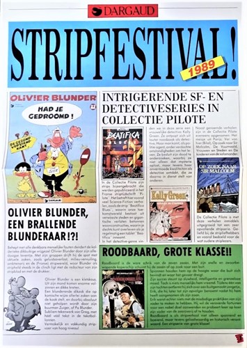 Dargaud - diversen  - Stripfestival 1989, Catalogus, Eerste druk (1989) (Dargaud)