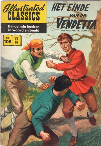 Illustrated Classics 108 - Het einde van de vendetta, Softcover, Eerste druk (1960) (Classics International)
