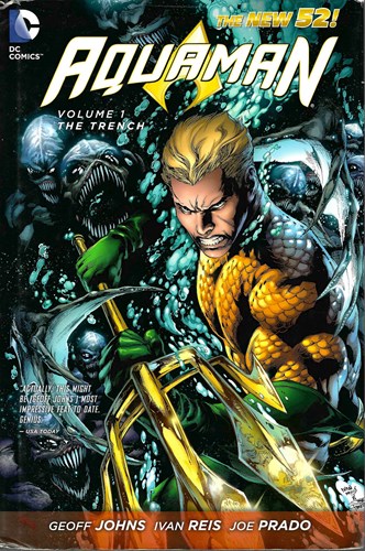 Aquaman - New 52 (DC) 1 - The Trench, Hc+Stofomslag (DC Comics)