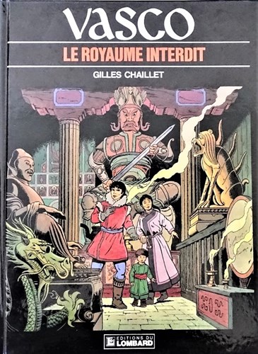Vasco - anderstalig  - Le Royaume interdit, Hc+Dédicace, Eerste druk (1992) (Edition Lombard (EL))