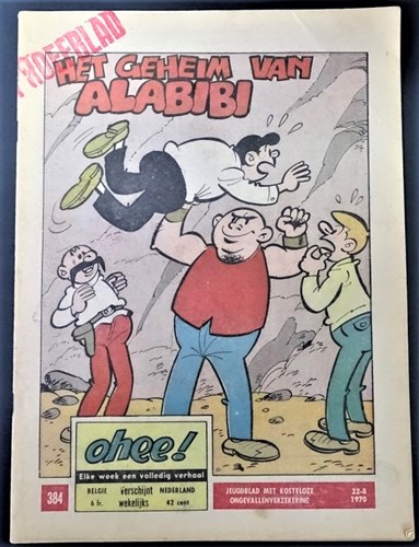 Ohee 1970 384 - Het geheim van Alabibi, Softcover, Eerste druk (1970) (Het Volk)